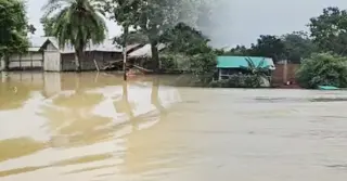বাড়ছে কাপ্তাই হ্রদের পানি; নিম্নাঞ্চলে নতুন করে বন্যার আশংকা